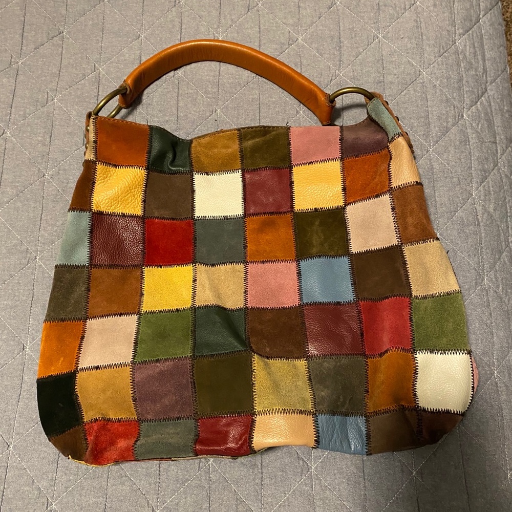 Leather lucky bag